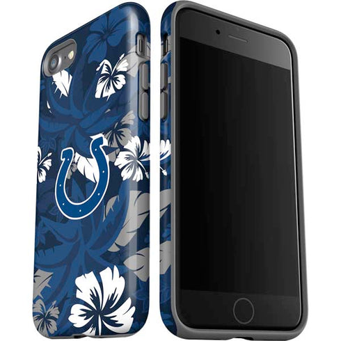 NFL Indianapolis Colts Tropical Print iPhone SE (2nd & 3rd Gen) Pro Case