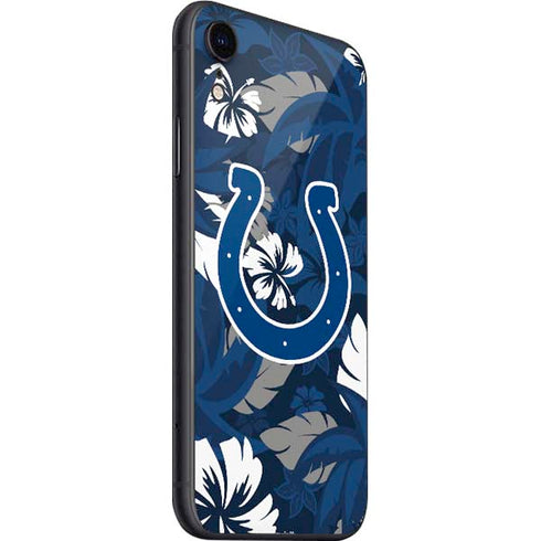 NFL Indianapolis Colts Tropical Print iPhone SE (2nd & 3rd Gen) Skin