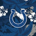 NFL Indianapolis Colts Tropical Print iPhone XR Skin