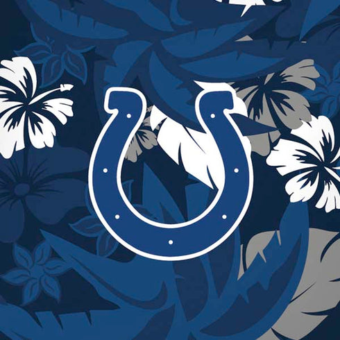 NFL Indianapolis Colts Tropical Print iPhone XS Pro Case