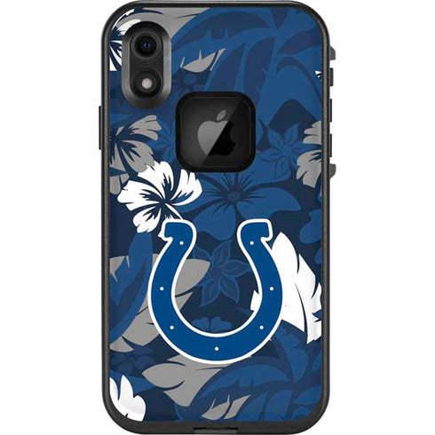 NFL Indianapolis Colts Tropical Print LifeProof Fre iPhone Skin
