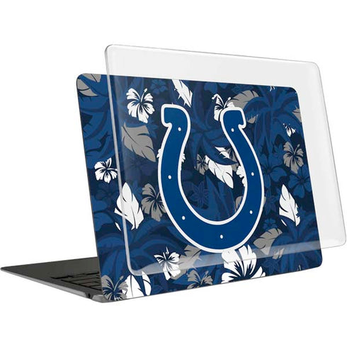NFL Indianapolis Colts Tropical Print MacBook Air 13in (2020) Case plus Skin