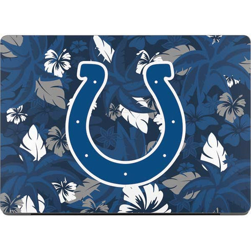 NFL Indianapolis Colts Tropical Print MacBook Pro 14in (2021-24) Skin