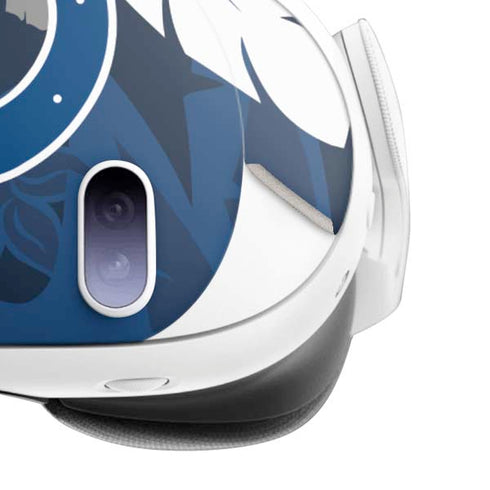 NFL Indianapolis Colts Tropical Print Meta Quest 3 Skin