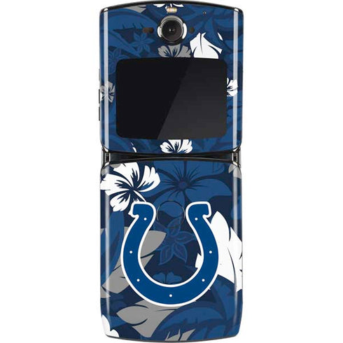 NFL Indianapolis Colts Tropical Print Motorola RAZR Skin