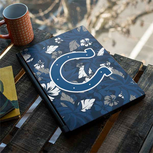 NFL Indianapolis Colts Tropical Print MSI GS65 Stealth Laptop Skin