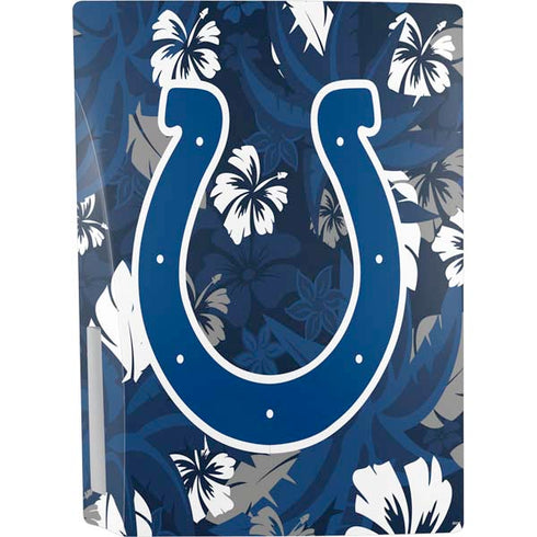 NFL Indianapolis Colts Tropical Print PS5 Console Skin