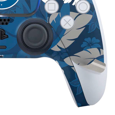 NFL Indianapolis Colts Tropical Print PS5 Controller Skin