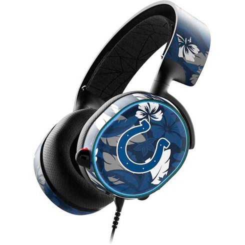 NFL Indianapolis Colts Tropical Print SteelSeries Arctis 3 Skin