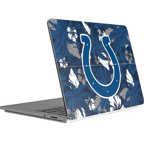 NFL Indianapolis Colts Tropical Print Surface Laptop Studio Skin