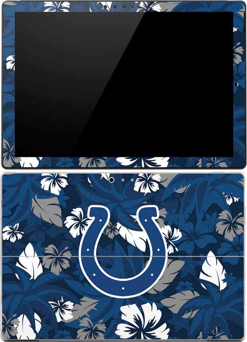 NFL Indianapolis Colts Tropical Print Surface Pro 4 Skin