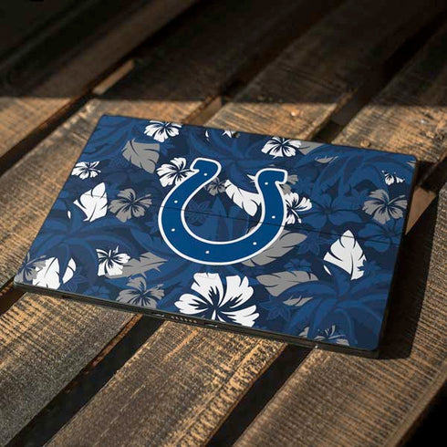 NFL Indianapolis Colts Tropical Print Surface Pro 6 Skin