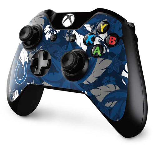 NFL Indianapolis Colts Tropical Print Xbox One Controller Skin