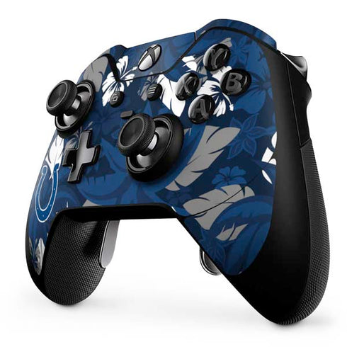 NFL Indianapolis Colts Tropical Print Xbox One Elite Controller Skin
