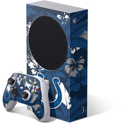NFL Indianapolis Colts Tropical Print Xbox Series S Bundle Skin