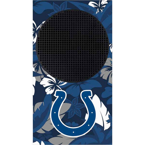 NFL Indianapolis Colts Tropical Print Xbox Series S Console Skin