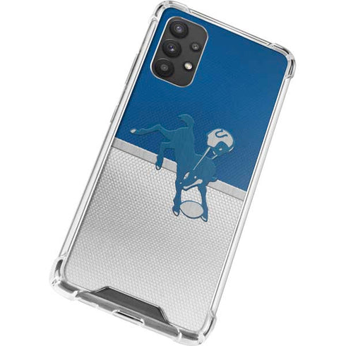 NFL Indianapolis Colts Vintage Galaxy A32 5G Clear Case
