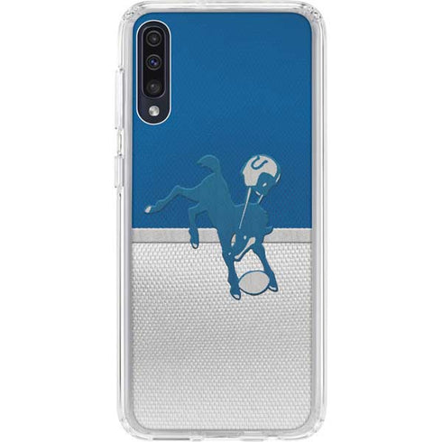 NFL Indianapolis Colts Vintage Galaxy A50 Clear Case