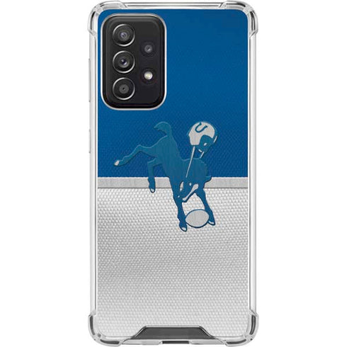 NFL Indianapolis Colts Vintage Galaxy A52 5G Clear Case