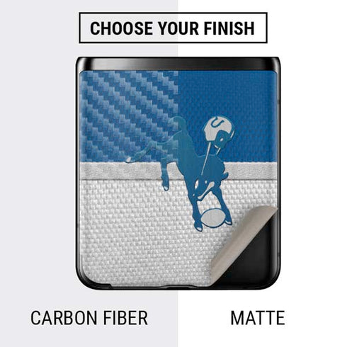 NFL Indianapolis Colts Vintage Galaxy Z Flip Skin