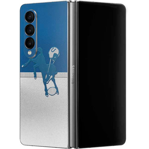 NFL Indianapolis Colts Vintage Galaxy Z Fold4 5G Skin