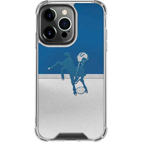 NFL Indianapolis Colts Vintage iPhone 14 Pro Clear Case
