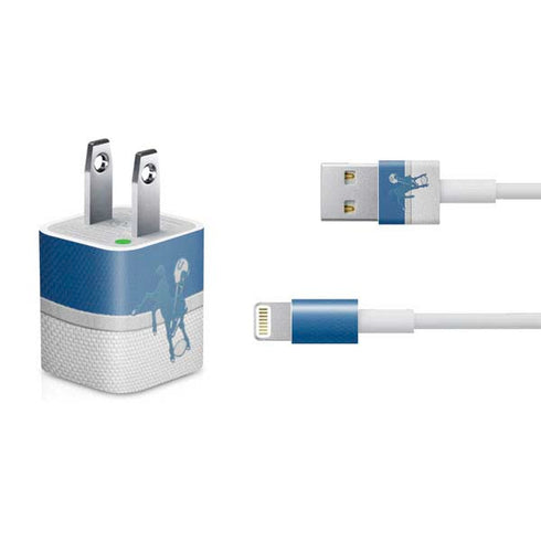 NFL Indianapolis Colts Vintage iPhone Charger (5W USB) Skin