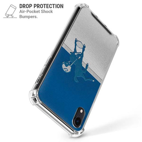 NFL Indianapolis Colts Vintage iPhone XR Clear Case