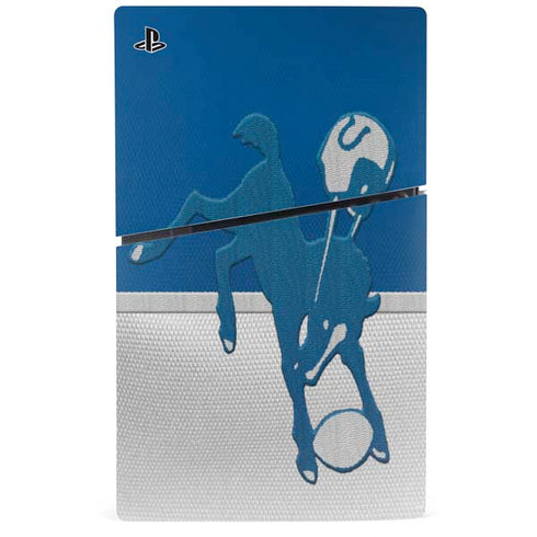 NFL Indianapolis Colts Vintage PS5 Slim Disk Console Skin