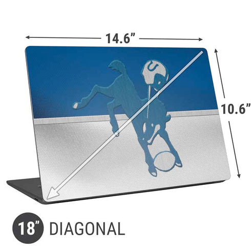 NFL Indianapolis Colts Vintage Universal Laptop 18in (14.6 x 10.6in) Skin