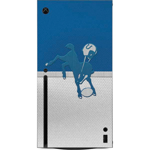 NFL Indianapolis Colts Vintage Xbox Series X Console Skin