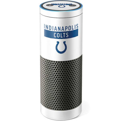 NFL Indianapolis Colts White Performance Series Amazon Echo Skin