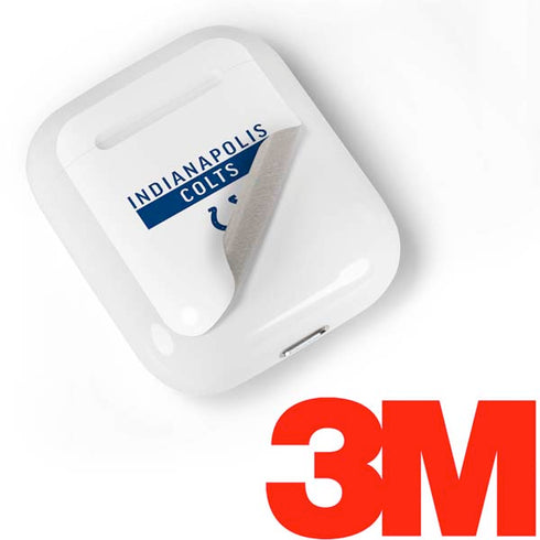 NFL Indianapolis Colts White Performance Series Apple AirPods Skin