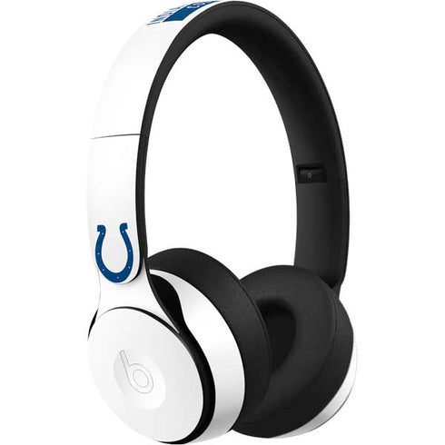 NFL Indianapolis Colts White Performance Series Beats Solo Pro Skin
