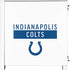 NFL Indianapolis Colts White Performance Series Corsair 4000D Tempered Glass Mid-Tower ATX Case Skin