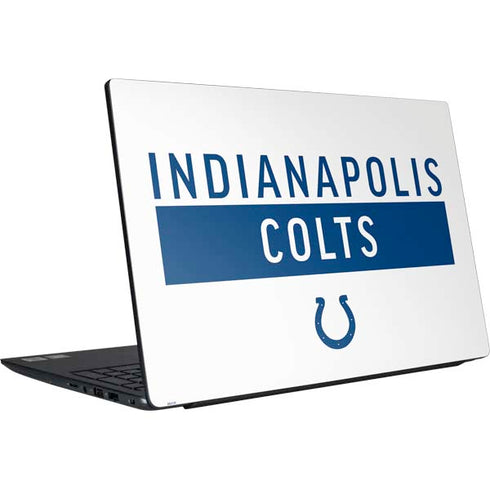 NFL Indianapolis Colts White Performance Series Dell Vostro Skin