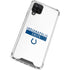 NFL Indianapolis Colts White Performance Series Galaxy A12 Clear Case