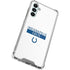 NFL Indianapolis Colts White Performance Series Galaxy A14 5G Clear Case