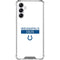 NFL Indianapolis Colts White Performance Series Galaxy A15 5G Clear Case