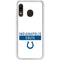 NFL Indianapolis Colts White Performance Series Galaxy A20 Clear Case