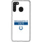 NFL Indianapolis Colts White Performance Series Galaxy A21 Clear Case