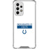 NFL Indianapolis Colts White Performance Series Galaxy A33 5G Clear Case