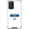 NFL Indianapolis Colts White Performance Series Galaxy A52 5G Clear Case