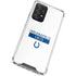 NFL Indianapolis Colts White Performance Series Galaxy A52 5G Clear Case