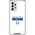 NFL Indianapolis Colts White Performance Series Galaxy A53 5G Clear Case