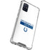 NFL Indianapolis Colts White Performance Series Galaxy A71 5G Clear Case