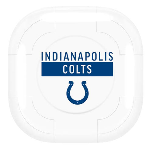 NFL Indianapolis Colts White Performance Series Galaxy Buds Pro Skin