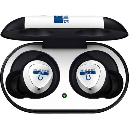 NFL Indianapolis Colts White Performance Series Galaxy Buds Skin