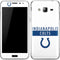 NFL Indianapolis Colts White Performance Series Galaxy J3 Skin