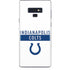 NFL Indianapolis Colts White Performance Series Galaxy Note 9 Skin